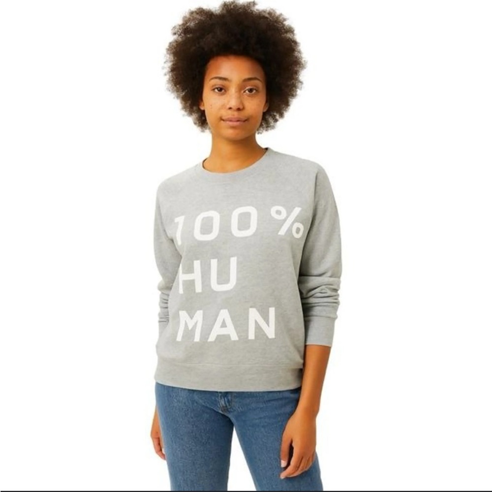 Everlane The 100% Human Typography Sweatshirt